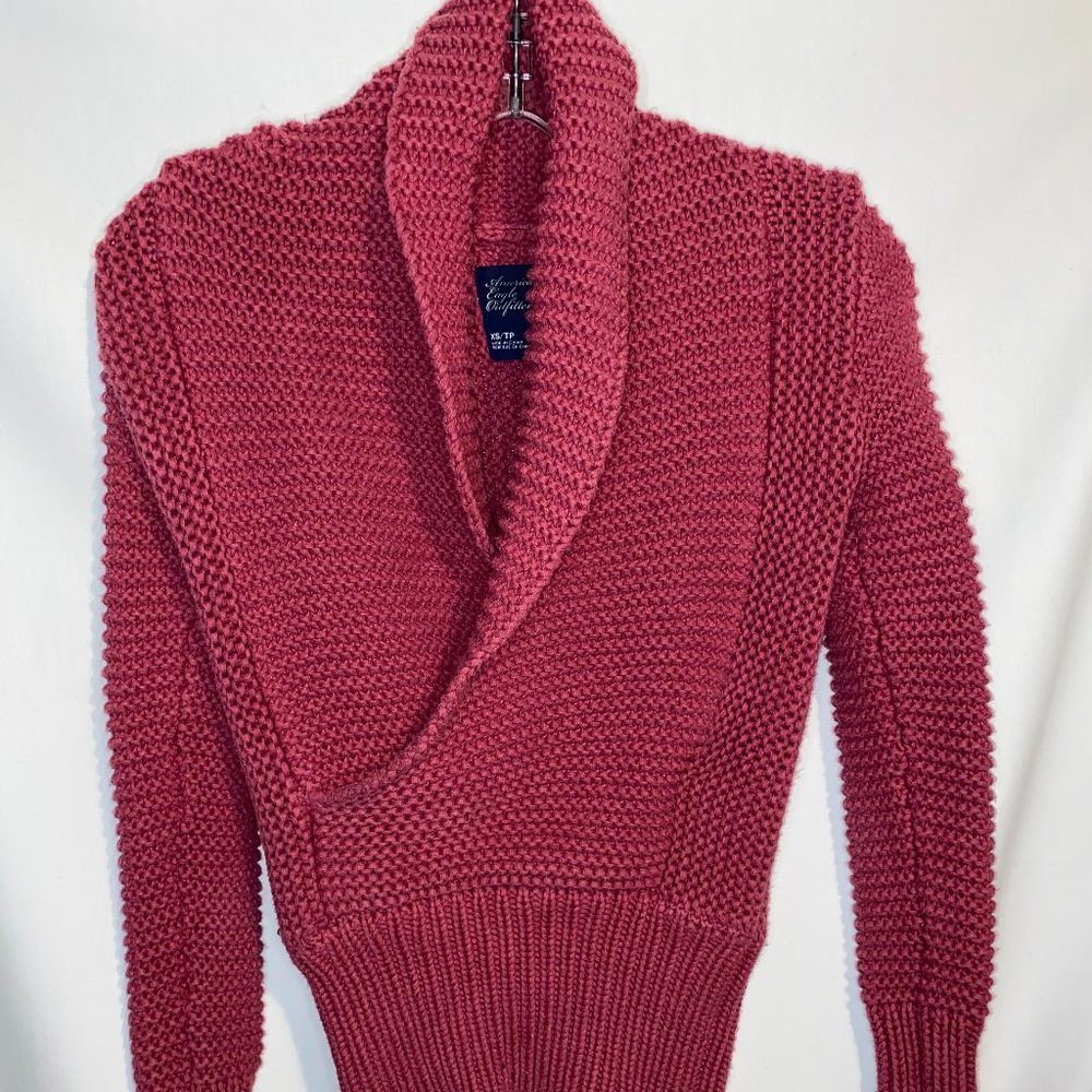 American Eagle Outfitters Pink  Cozy Sweater